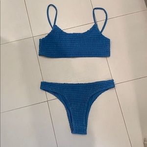 blue shein bikini!! NWT